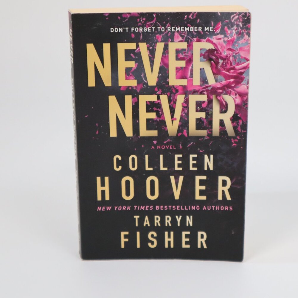 Never Never Paperback Colleen Hoover Tarryn Fisher Romance Mystery Suspense Nove